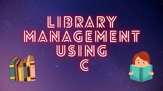 Library Management using C