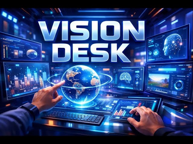 Thumbnail do tutorial: VISIONDESK DESENVOLVIMENTO E PRODUTIVIDADE , TUDO EM UM SÓ LUGAR !
