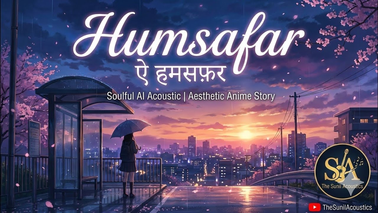 Humsafar (ऐ हमसफ़र) - Official Video | AI Acoustic Cover | The Sunil Acoustics