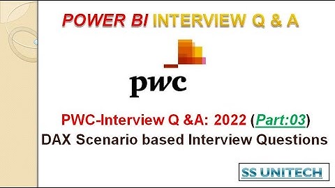 pwc Scenario based Question | Live Recorded Interview For Power BI | PWC-2022 | pwc interview part 3