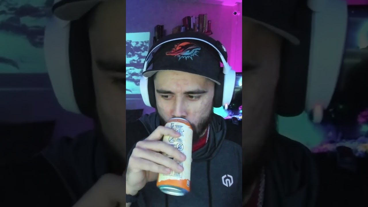 Jsleek21 tries the Cremesicle Ghost Flavor #ghostenergy
