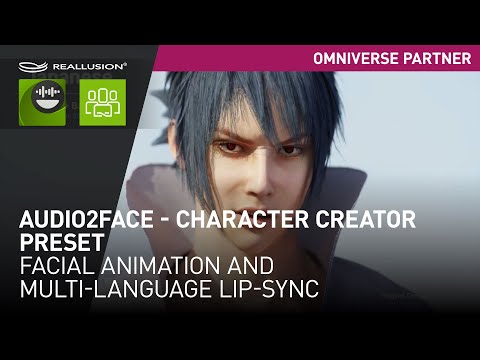 Facial Animation & Multi-Language Lip-Sync in Omniverse Audio2Face with Reallusion Character Creator