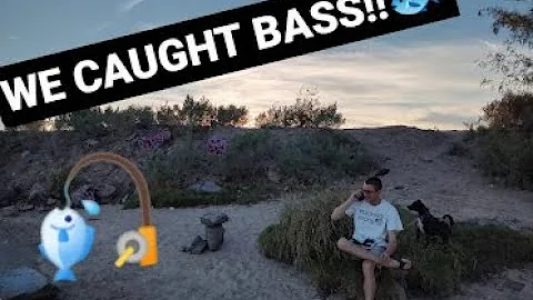 CATCHING Bass in Blythe California! Off Grid Livin...