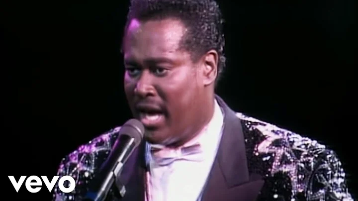 Luther Vandross - A House Is Not a Home (from Live...