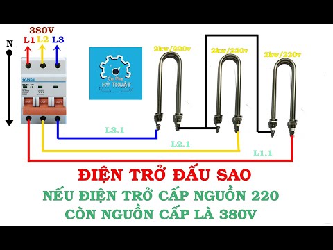 Video 4 sơ đồ đấu nối điện trở nhiệt đấu sao,đấu tam... - youtube