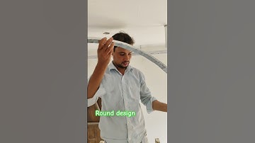 gypsum falsiling round freming design #round design #shortvideo #shorts
