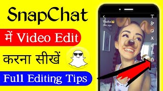 Snapchat video edit kaise kare ! Snapchat par video edit kaise kare | how to edit videos on snapchat screenshot 4