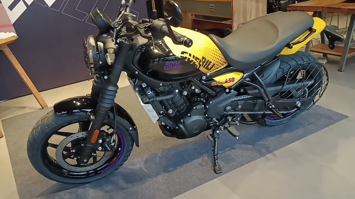2024 Royal Enfield Guerrilla 450 | Yellow Ribbon | Walkaround - Royal Enfield Guerrilla 450
