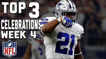 Top 3 Celebrations of Week 4! | Celebration Station | NFL NOW