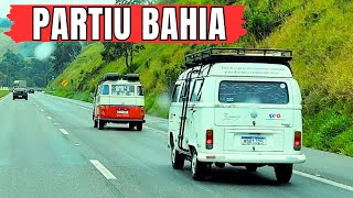 DE SÃO PAULO A BAHIA DE KOMBI HOME | Viajando de Vw #ep345