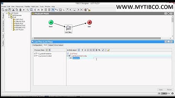 TIBCO BW LIST FILES PALLET
