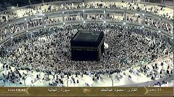 سورة الجاثية Al-Jathiya - محمود عبد الحكم  Saudi Quran HD