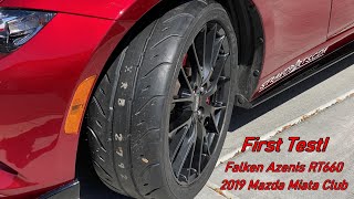 New Tires For The Miata First Event On The Falken Azenis Rt660 Scr Competition Tire Review Youtube