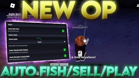 Fisch Script GUI | Fish Dupe, XP Dupe, Auto Fish, Megalodon Log, Auto Sell, More !
