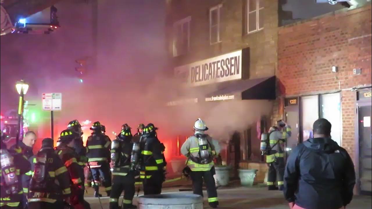 West Babylon Suffolk County NY working fire in deli pt 2. YouTube