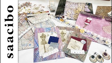 Making Junk Journal Ephemera From Altered Sewing Pattern Papers