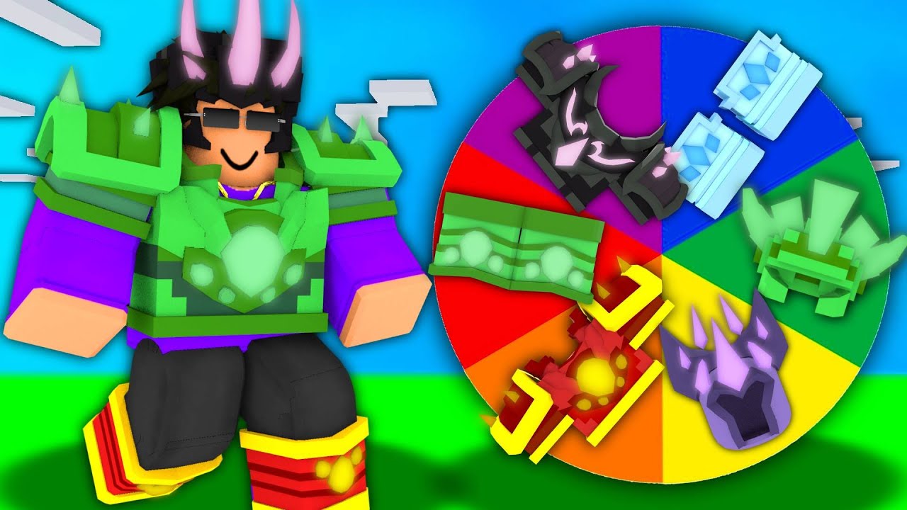 RANDOM ARMOR Combo Challenge! (Roblox Bedwars)
