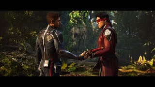 Mortal Kombat 1: Johnny Cage gives Kenshi the Sento sword screenshot 5