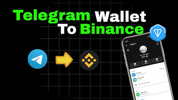How to Send TON from Telegram Wallet to Binance