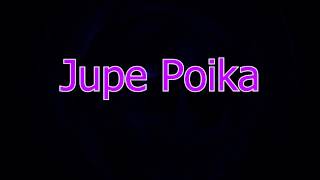 Intro #3 Jupe Poika