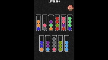 Ball sort Puzzle level 188