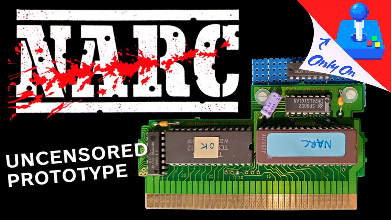 NARC Uncensored NES Prototype FOUND! YouTube
