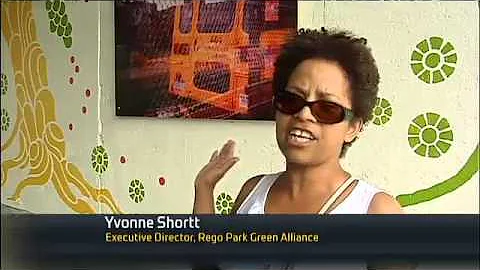 Artist Yvonne Shortt on NY1 discusses her Underpas...