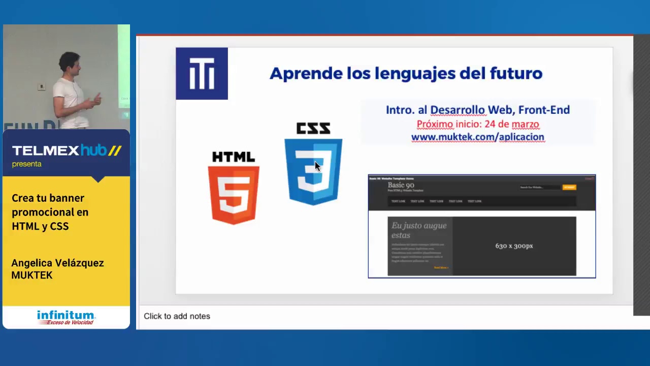 Crea tu banner promocional en HTML y CSS - YouTube