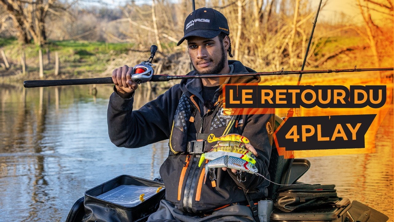 4PLAY Savage Gear: le retour d’un leurre mythique pour la pêche des carnassiers en rivière et lac !