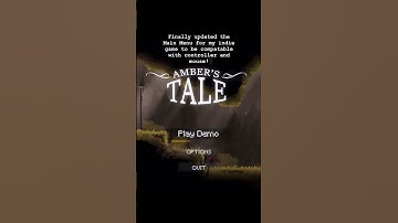 Updating the MENU in my indie game 💥 #devlog #metroidvania #unity