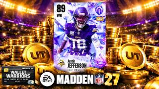 I Bought Madden Coins (Legally)! Wallet Warriors Episode #10