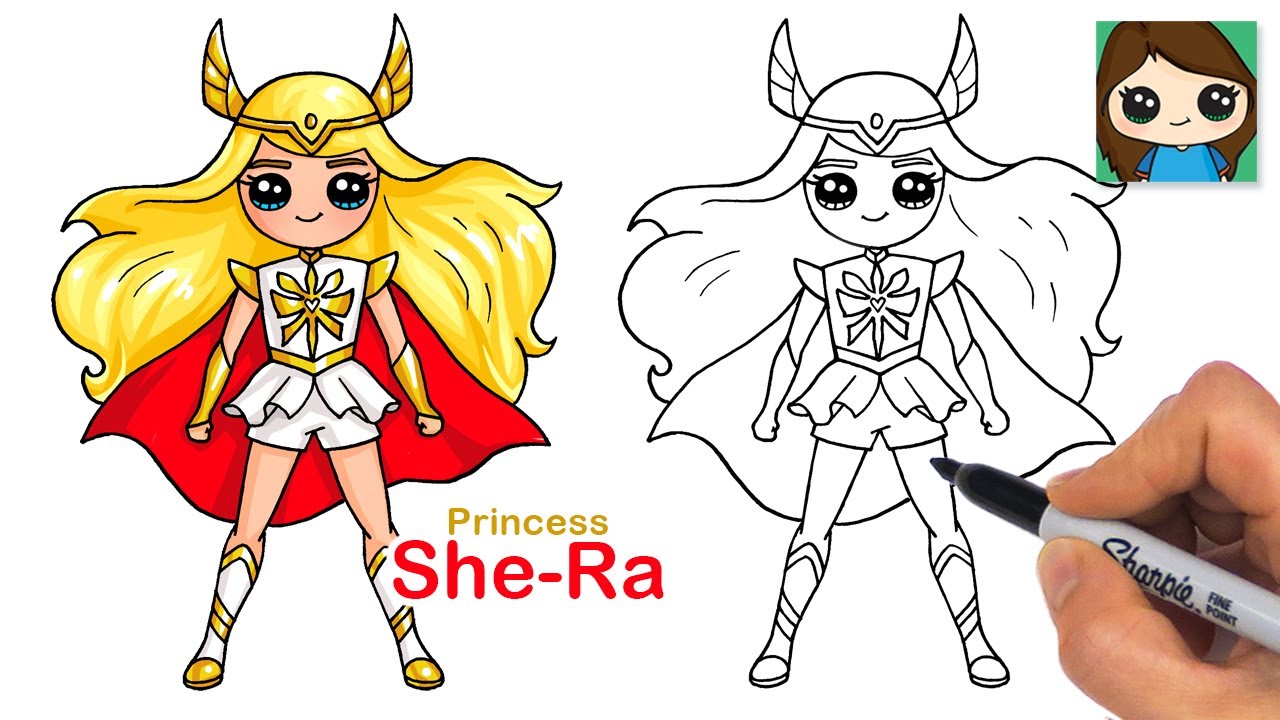 How to Draw She-Ra and the Princess of Power