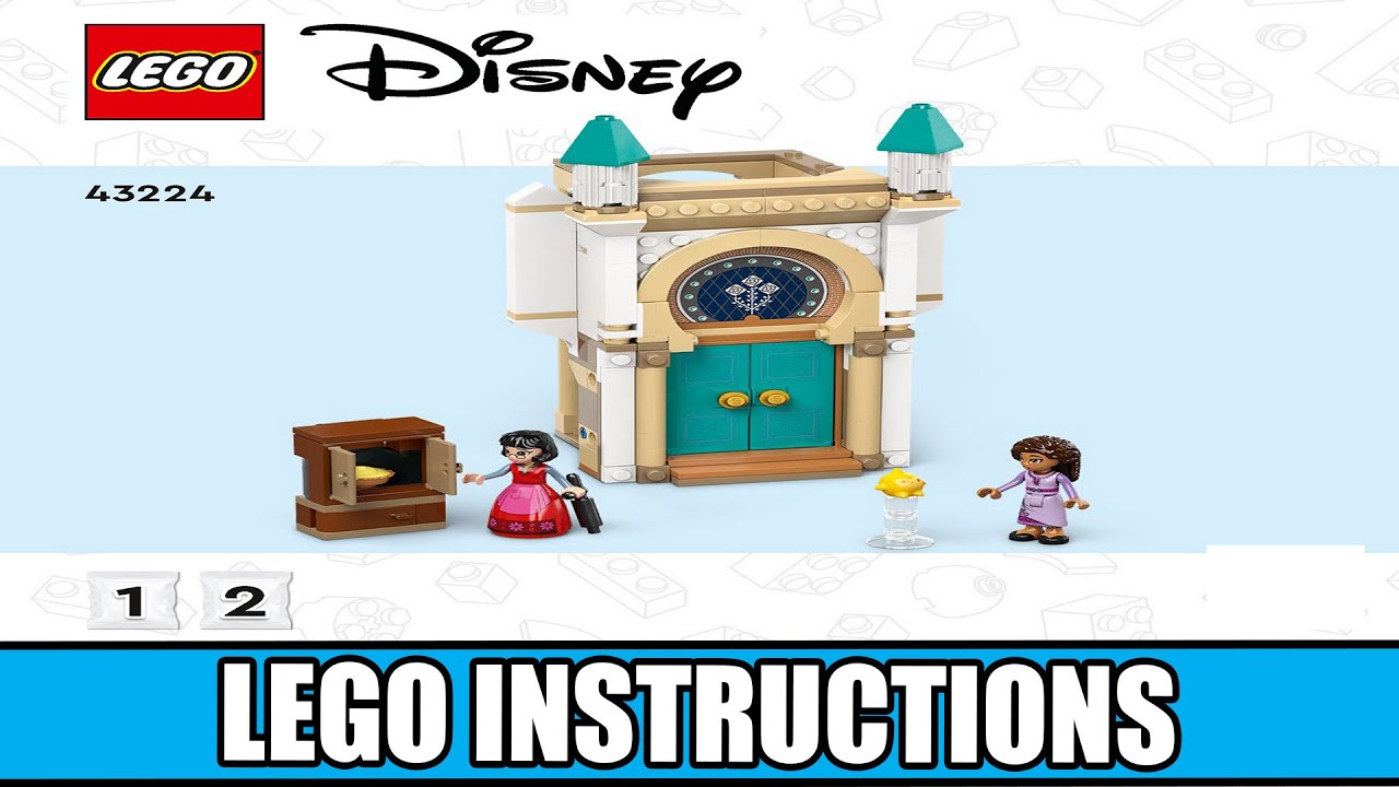 Disney Wish - King Magnifico's Castle LEGO instructions