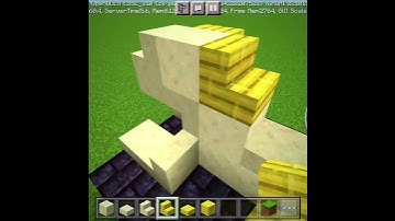 How to build sphinx statue🗿in Minecraft#minecraft #minecraftshorts #anshubisht #technogamerz #shorts