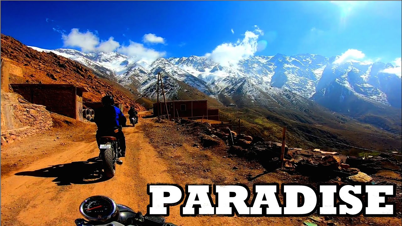 Road to Tachedirt Part 1  . الطريق الرابطة بين اسني و قرية تاشديرت . د