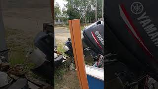 Выносной транец с гидроподъёмником своими руками #экономия денег#руки из правильного места#