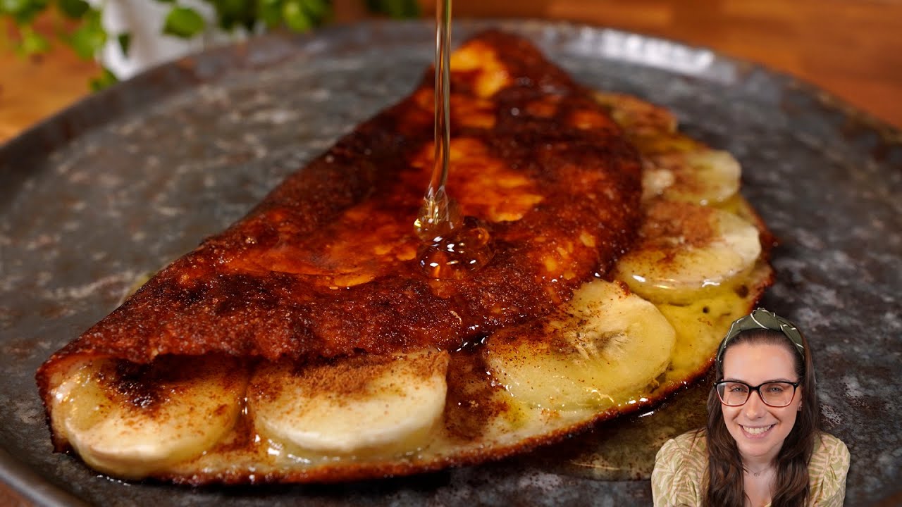 EM 10 MINUTOS TA PRONTO, Banana com queijo na frigideira com canela e mel
