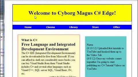 C# Edge 297    WPF23   HTML5,CSS3   sections, display and float
