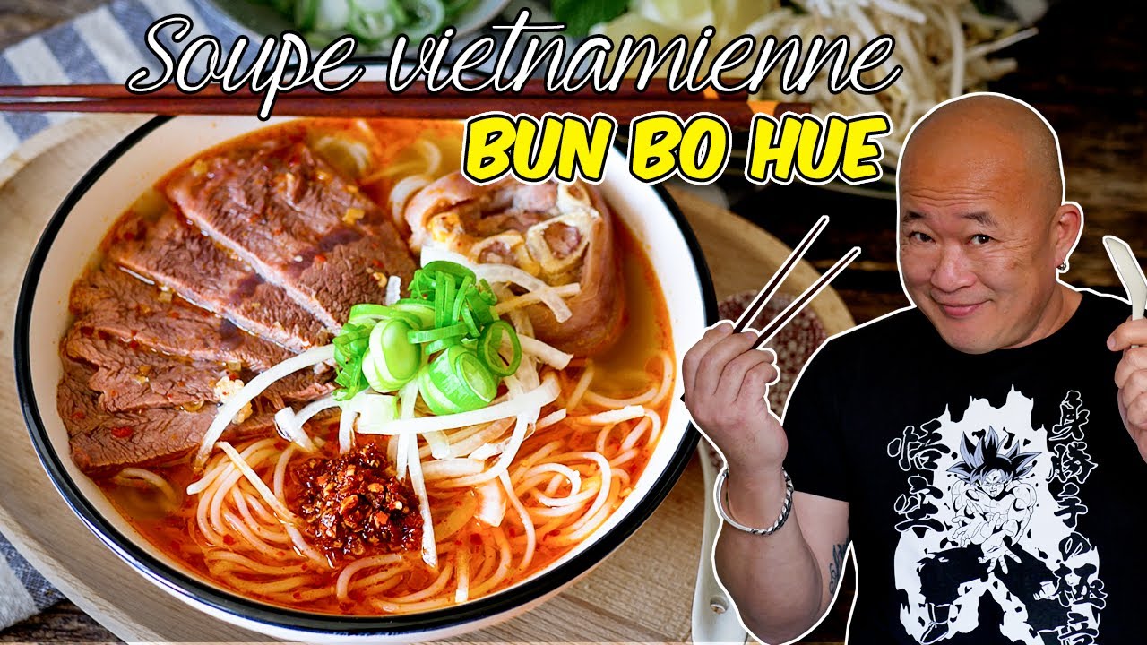 Soupe vietnamienne - Bun Bo Hue - Le Riz Jaune