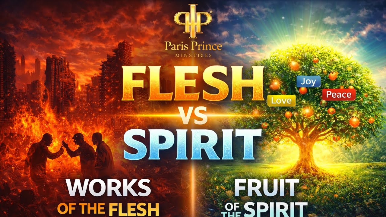Bible Study: “Works of the Flesh Vs Fruit of the Spirit” Galatians 5:22 ...