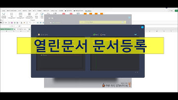 [Excel VBA] 문서관리 프로그램_현재 사용중인 파일(열린 파일) 문서등록