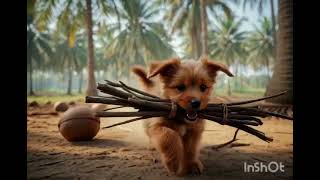 Hardworking Puppys Journey Will Be Break Your Heart -I8L