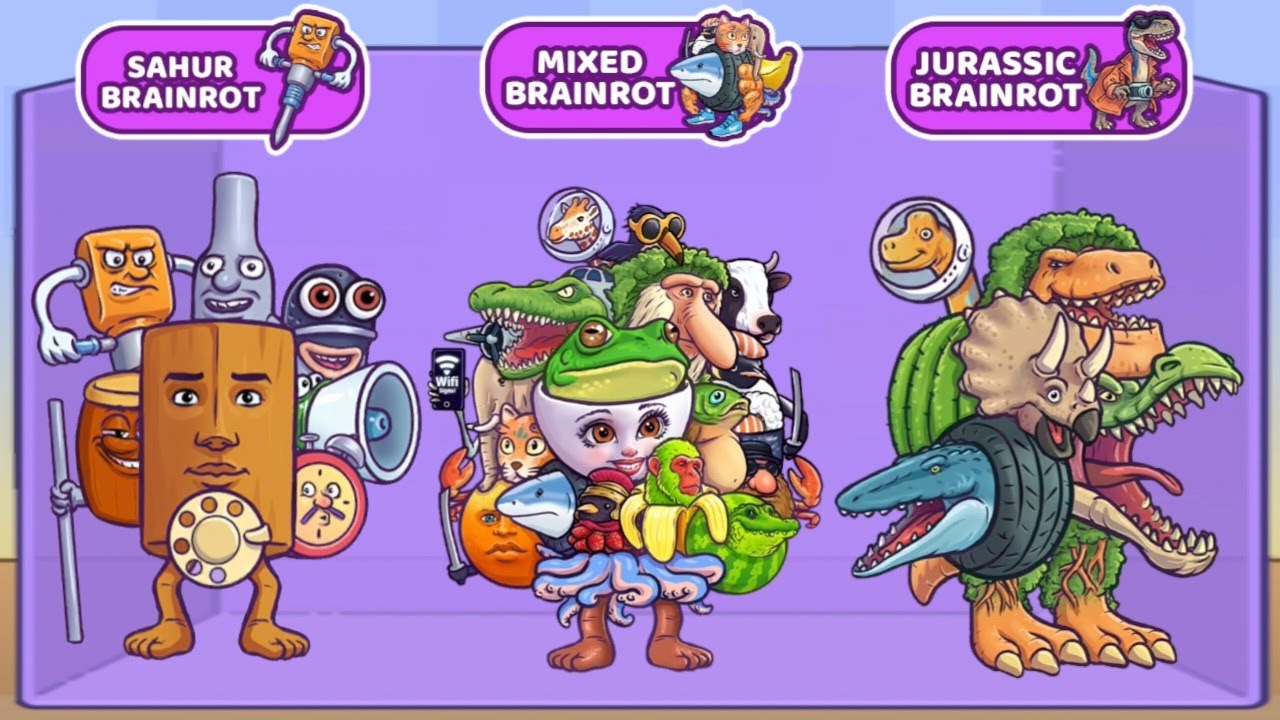 Merge Fellas Boss + Boss SAHUR BRAINROT, MIXED BRAINROT, JURASSIC BRAINROT, & CAPY BRAINROT ⁉️