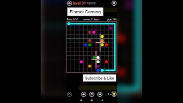 Flow Free || Star Field Pack || 12x12 || Level 31 To 40 Gameplay