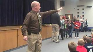 Anti-bullying presentation at Big Rapids Middle School