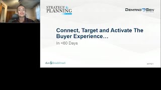 Connect, Target and Activate The Buyer Experience… In Less Than 60 Days