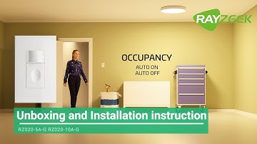 Rayzeek RZ020 Motion Sensor Switch With Ground Wire Setup Guide | Easy Installation Tutorial