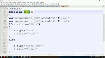 How to Show/Hide Password using JavaScript || Amit Tripathi || MJPGP