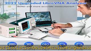 Seesii LibreVNA 2.0 100kHz-6GHz Vector Network Analyzer, NanoVNA Antenna Analyzer USB Based Full 2-