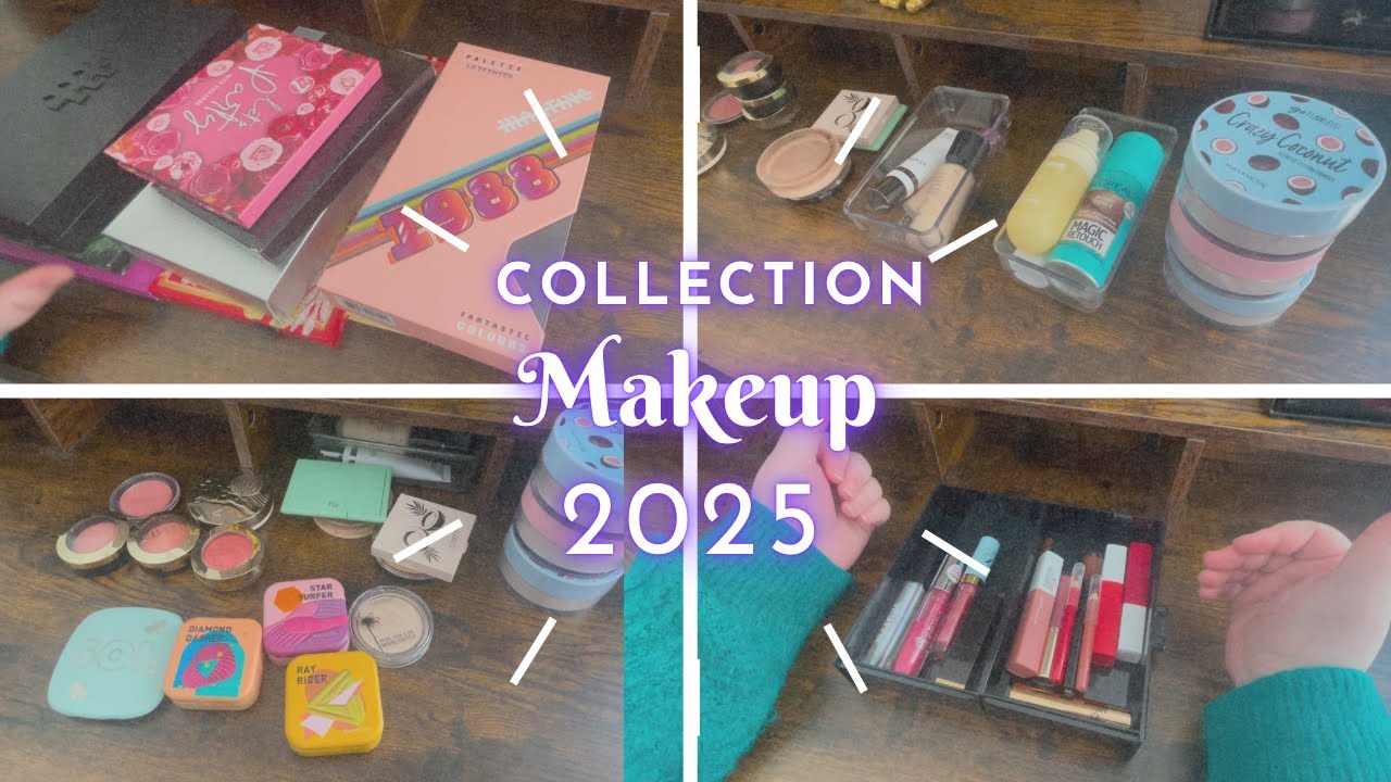 Ma petite collection makeup (j’essaye d’être un peut plus minimaliste)